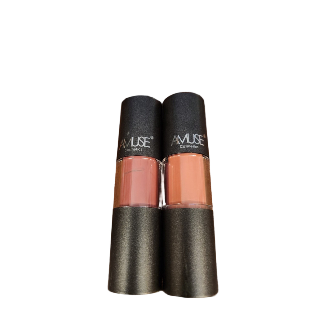 2 Amuse Cosmetics Lipstick Set 0.18oz LIP2009 8 and 4